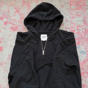 Aerie Black Hoodie Sweatshirt